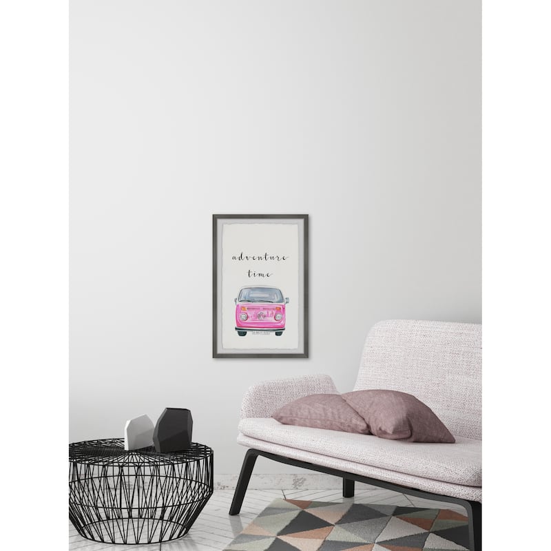 'Adventure Time' Framed Painting Print - Multi-Color