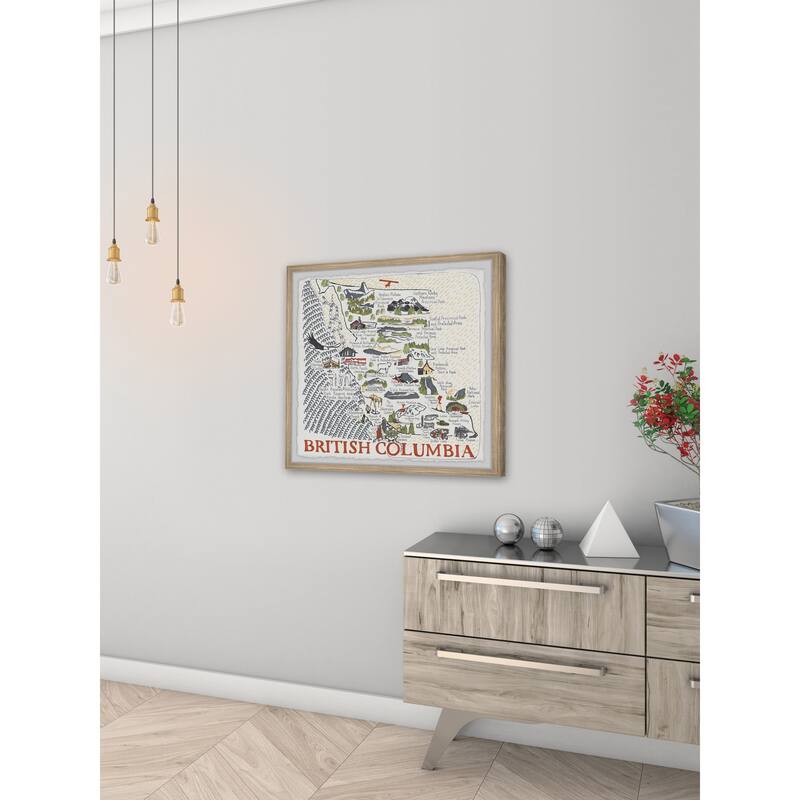 'Outdoor Adventures II' Framed Painting Print - Multi-Color