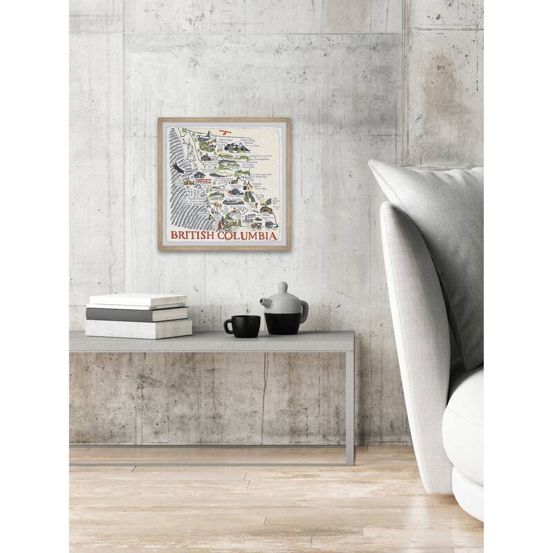 'Outdoor Adventures II' Framed Painting Print - Multi-Color