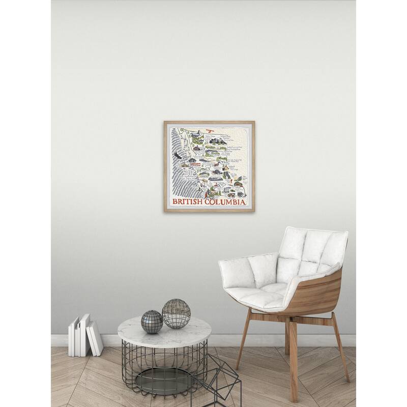 'Outdoor Adventures II' Framed Painting Print - Multi-Color