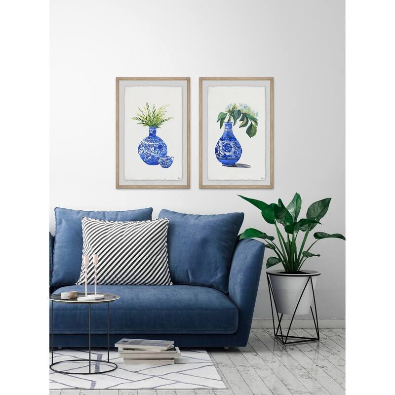 Marmont Hill - Handmade Chinese Vases II Diptych - Multi-Color