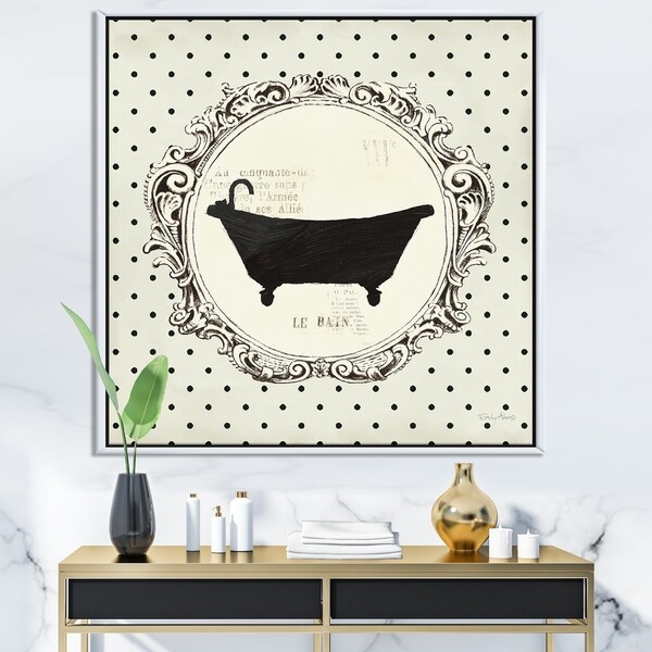Shop Designart Vintage French Bathroom Iii Traditional
