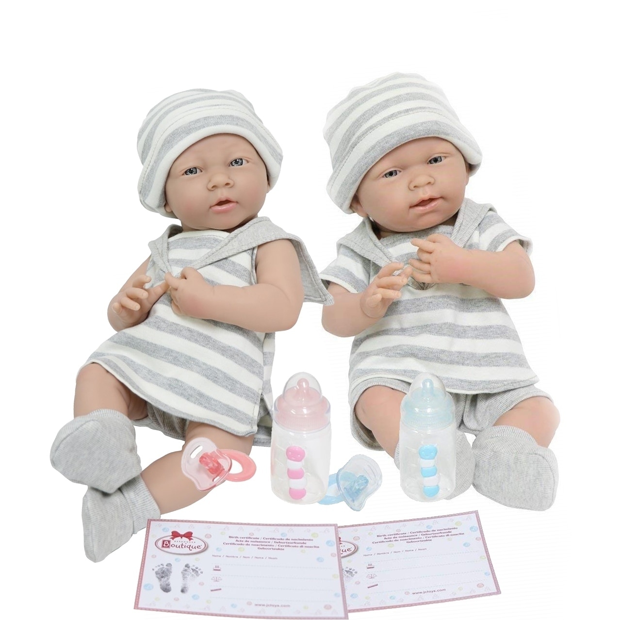 twin dolls boy and girl
