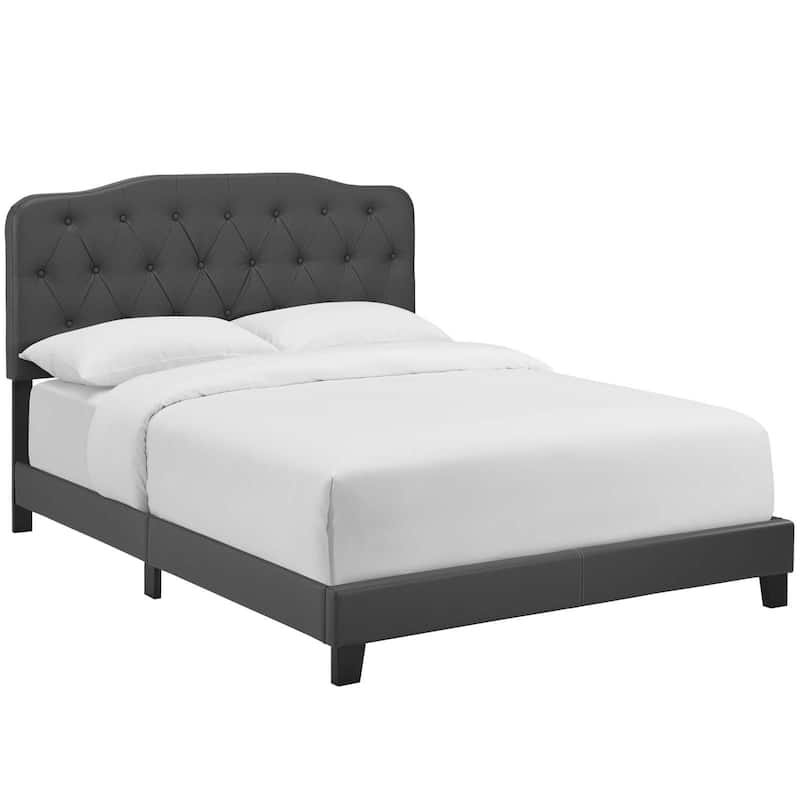 Copper Grove Ploce Full Faux Leather Bed