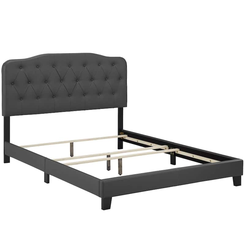 Copper Grove Ploce Full Faux Leather Bed