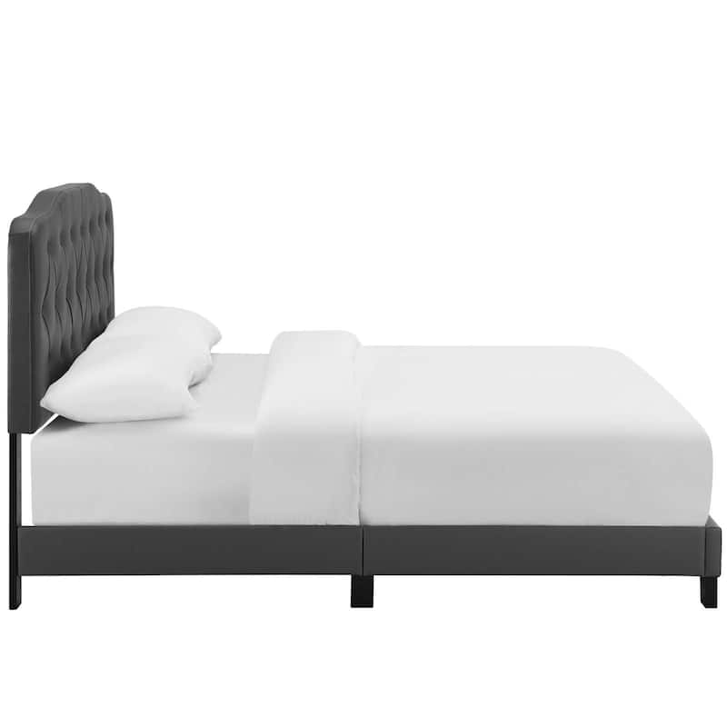 Copper Grove Ploce Full Faux Leather Bed