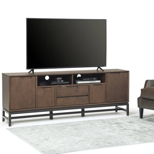 Wyndenhall Devlin Solid Hardwood 72 Inch Wide Modern Wyndenhall Devlin Solid Hardwood 72 Inch Wide Modern
