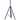 Hanover Height Adjustable Tripod Stand for Select Infrared Heat Lamps, Black