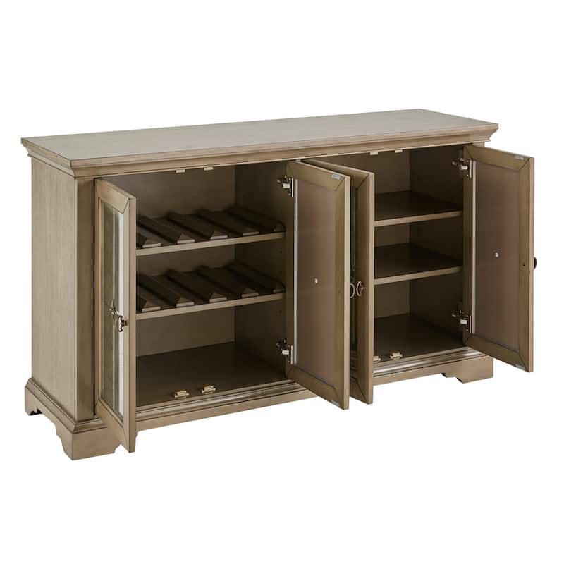 Maizy Antique Mirrored Door Server by iNSPIRE Q Artisan