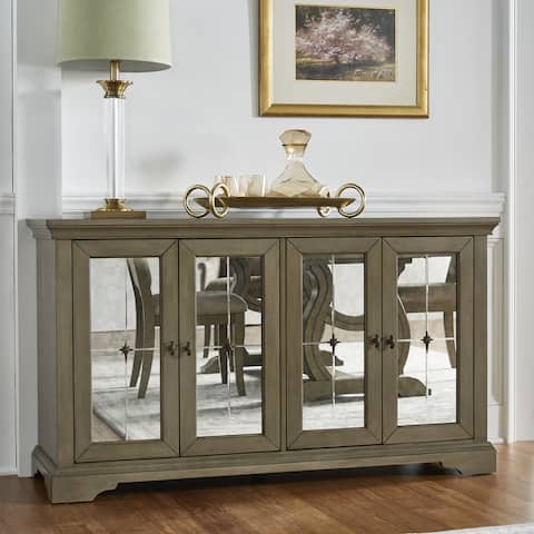 Maizy Antique Mirrored Door Server by iNSPIRE Q Artisan