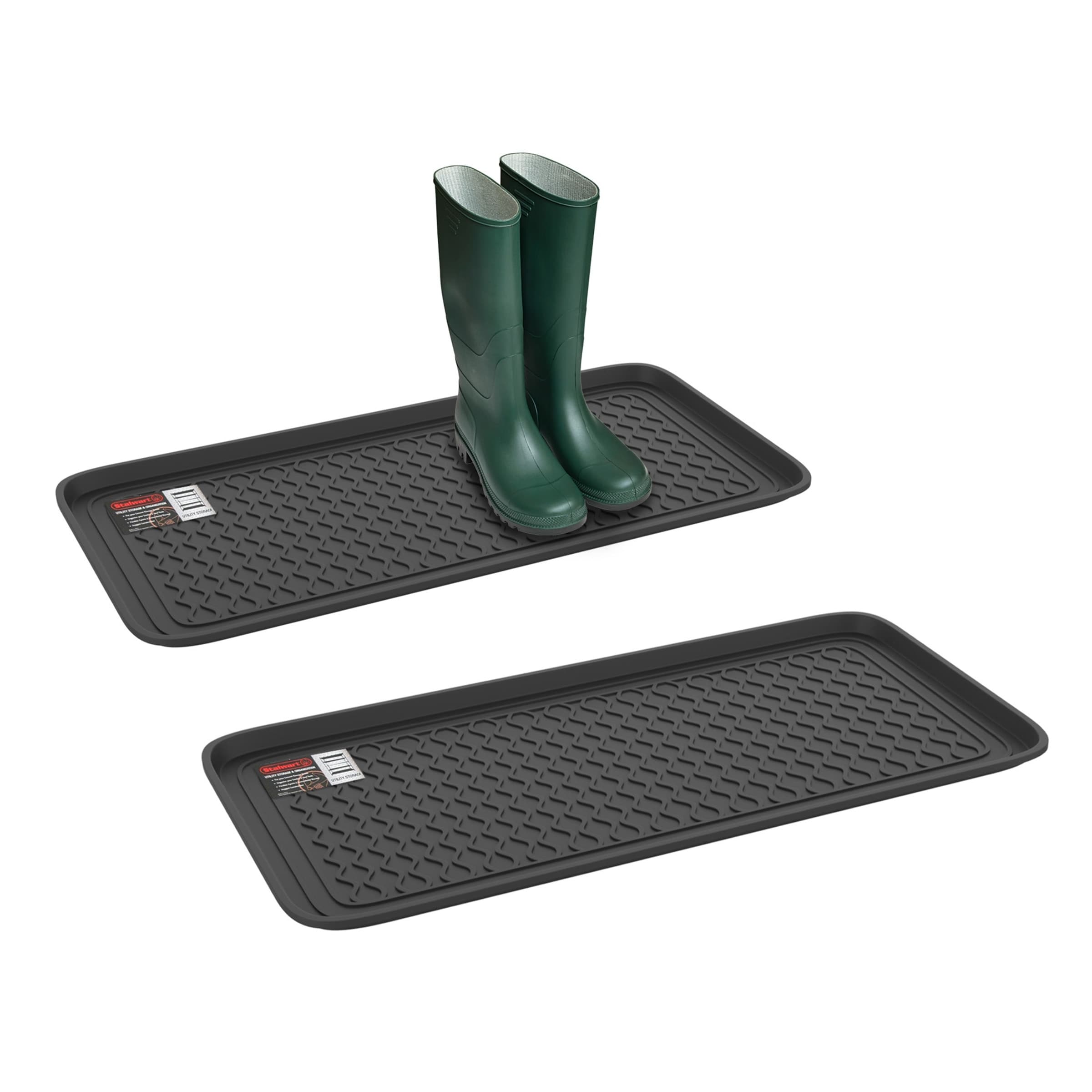 Shop All Weather Boot Tray Large Water Resistant Plastic Utility