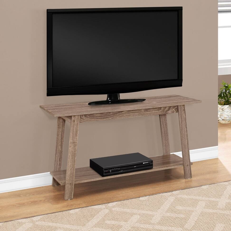 Tv Stand, 42 Inch, Console, Media Entertainment Center, Storage Shelves, Living Room, Bedroom, Laminate, Contemporary