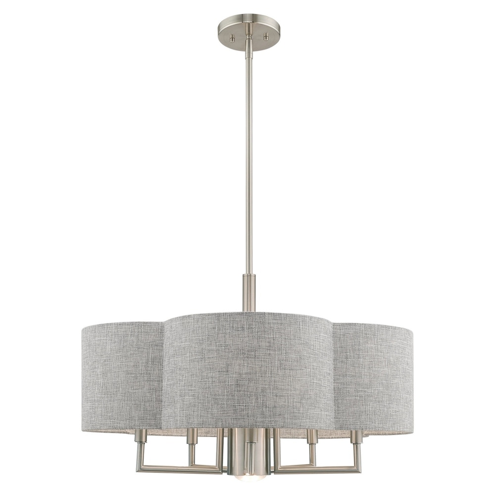 Brushed Nickel Pendant Chandelier 24 Brushed Nickel Pendant Chandelier 24