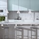 preview thumbnail 21 of 24, Livex Lighting Metal Cone Shade 1-Light Mini Pendant - 7"Dia. x 14"-75"Adj. H - 7"Dia. x 14"-75"Adj. H