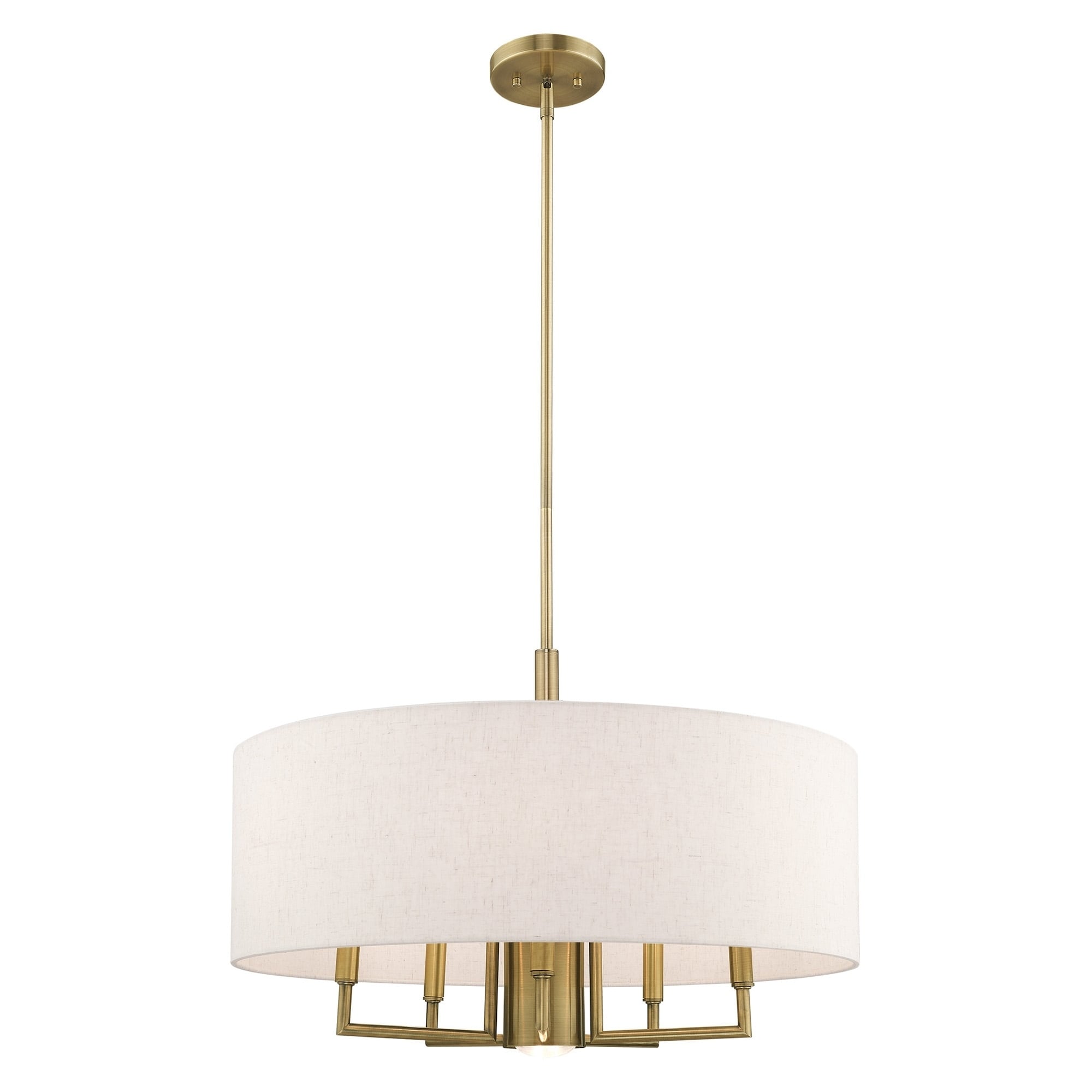 Livex Lighting Meridian 6 Light Oatmeal Drum Shade Pendant Chandelier 24 Dia X 5 54 Adj H Livex Lighting Meridian 6 Light Oatmeal Drum Shade Pendant Chandelier 24 Dia X 5 54 Adj H