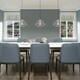 preview thumbnail 34 of 35, Livex Lighting Geometric Shade 1-Light Mini Pendant - 13.5"Dia. x 13"-75"Adj. H