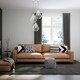preview thumbnail 30 of 47, Livex 1-light Geometric Mini Pendant - 11.5"Dia. x 17.5"-80"Adj. H
