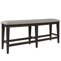 Double Bridge Dark Chestnut Counter Bench