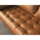 preview thumbnail 9 of 12, US Pride Lopez Faux Leather Mid-century Modern Loveseat