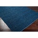 preview thumbnail 75 of 110, Chapra Hand Woven Chunky Jute Area Rug 3'6" x 5'6" - Blue - Rectangle