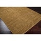 preview thumbnail 74 of 110, Chapra Hand Woven Chunky Jute Area Rug 3' 6" x 5' 6" - Mustard - Rectangle