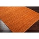 preview thumbnail 76 of 110, Chapra Hand Woven Chunky Jute Area Rug 3'6" x 5'6" - Orange - Rectangle