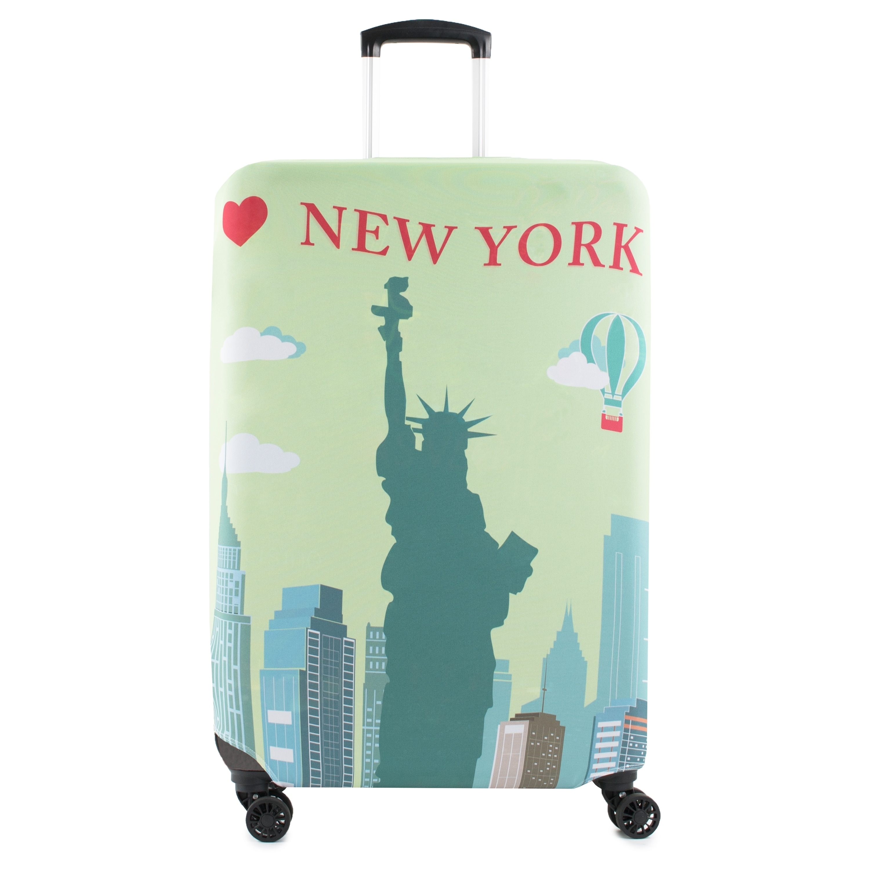 5 cities flamingo suitcase