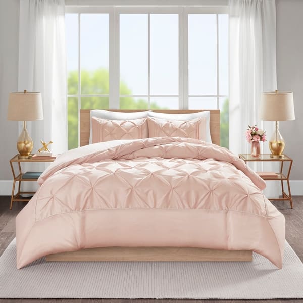 Shop Madison Park Lafayette Tufted Duvet Cover Set 2 Color Option