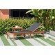 Amazonia Outdoor Sling Eucalyptus Chaise Lounger - N/A - Thumbnail 2
