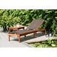 Amazonia Outdoor Sling Eucalyptus Chaise Lounger - N/A - Thumbnail 6