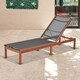 Amazonia Outdoor Sling Eucalyptus Chaise Lounger - N/A - Thumbnail 4