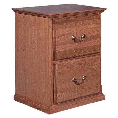 Traditional Two Drawer File Cabinet 22W x 30H x 21D