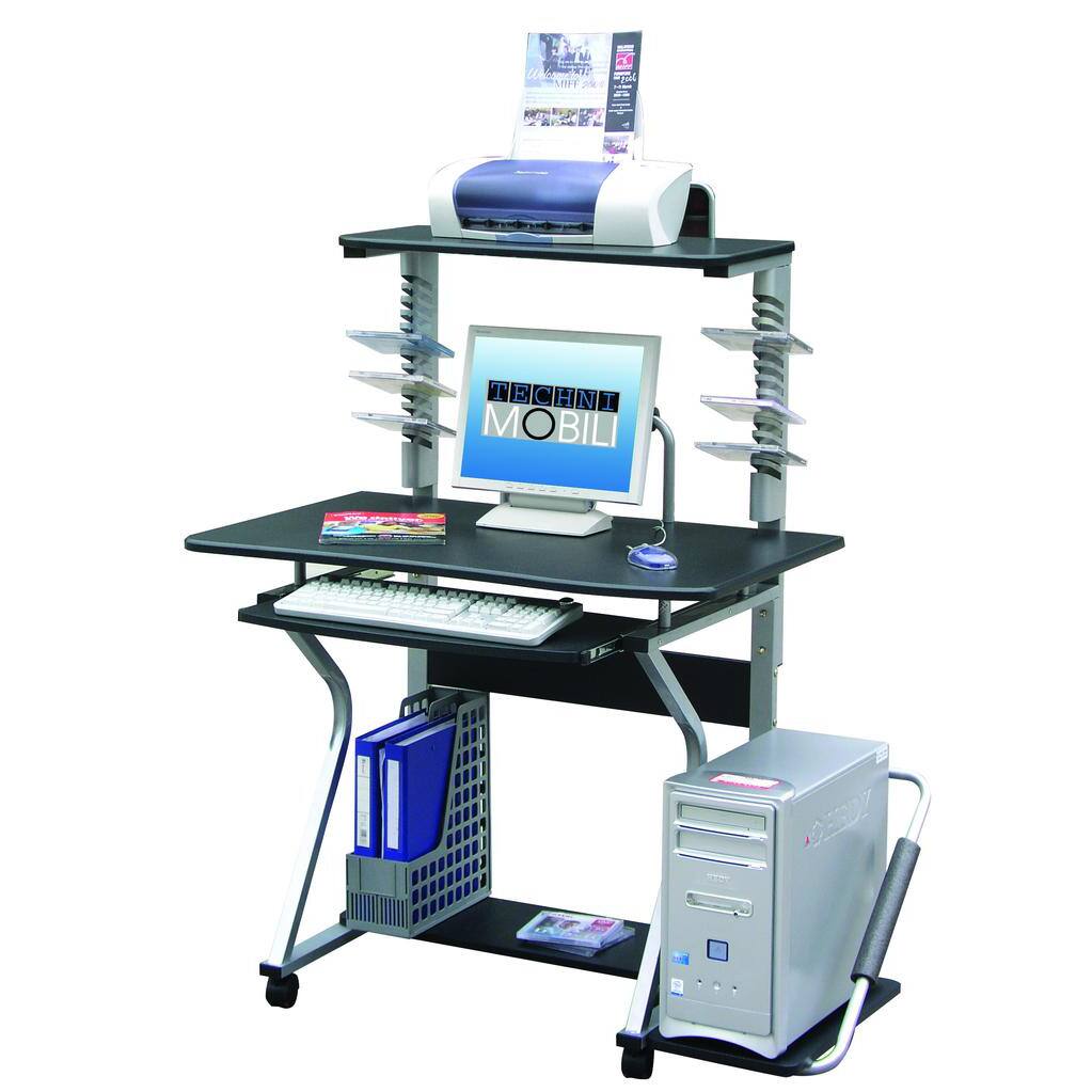 Ergonomically-designed Compact Computer Desk