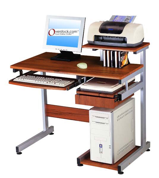 Shop Ergonomically Designed Computer Workstation Desk Overstock