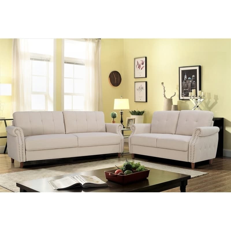 Briscoe 2 Piece Living Room Set - beige