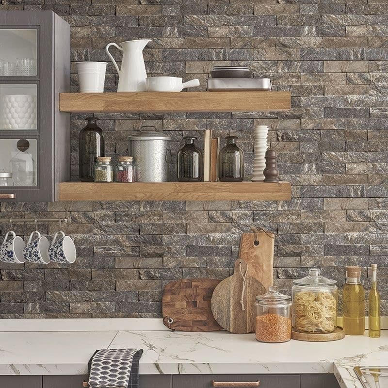 Stacked Stone Adams 32.7 Ft. x 20.5 In. Stacked Stone Wallpaper - 32.7 Ft. x 20.5 In.
