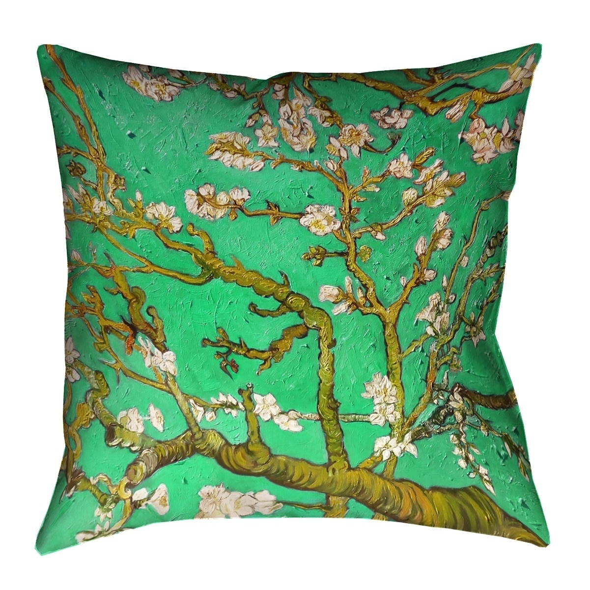 20 in (?) Van Gogh Almond Blossom, Blue and Green
