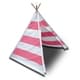 preview thumbnail 7 of 19, Modern Home Children's Canvas Tepee Set with Travel Case