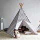 preview thumbnail 14 of 19, Modern Home Children's Canvas Tepee Set with Travel Case