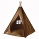 preview thumbnail 3 of 19, Modern Home Children's Canvas Tepee Set with Travel Case