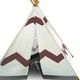 preview thumbnail 16 of 19, Modern Home Children's Canvas Tepee Set with Travel Case