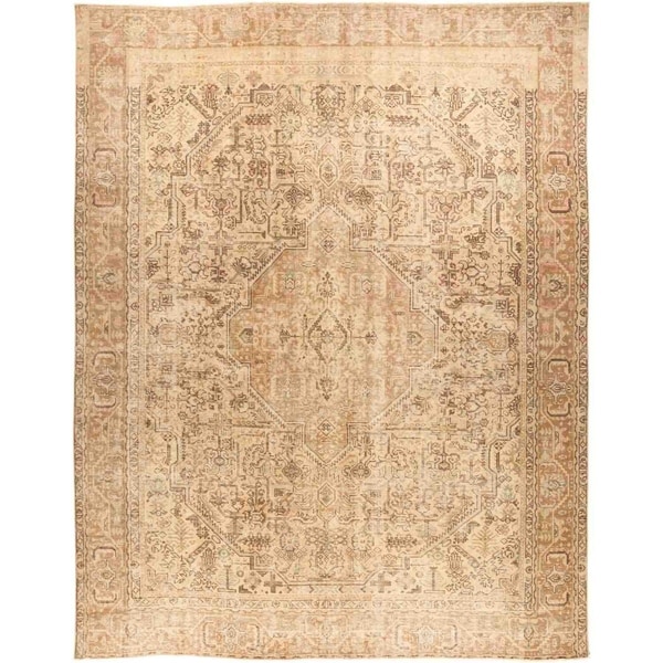 Vintage, Hand Knotted Area Rug - 9' 5" x 11' 10" - 9'5" x 11'10"/Surplus