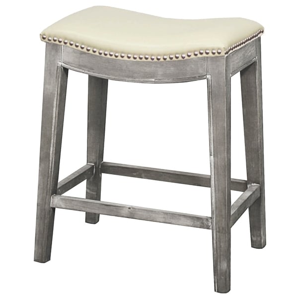 leather saddle bar stool