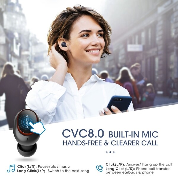 true wireless earbuds phone calls