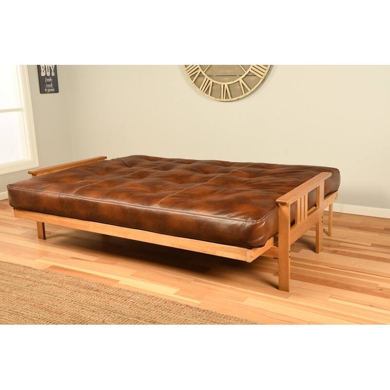 Copper Grove Cloud Queen-sizeFuton Set with Butternut Finish