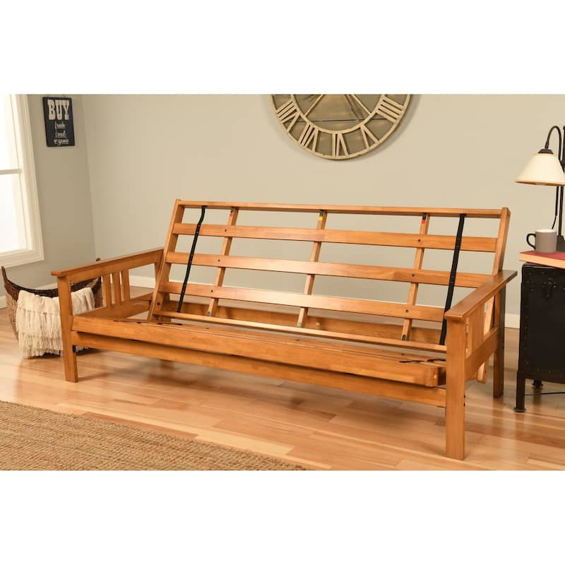 Copper Grove Cloud Queen-sizeFuton Set with Butternut Finish