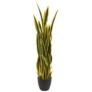 4' Sansevieria Artificial Plant - On Sale - Bed Bath & Beyond - 26039611