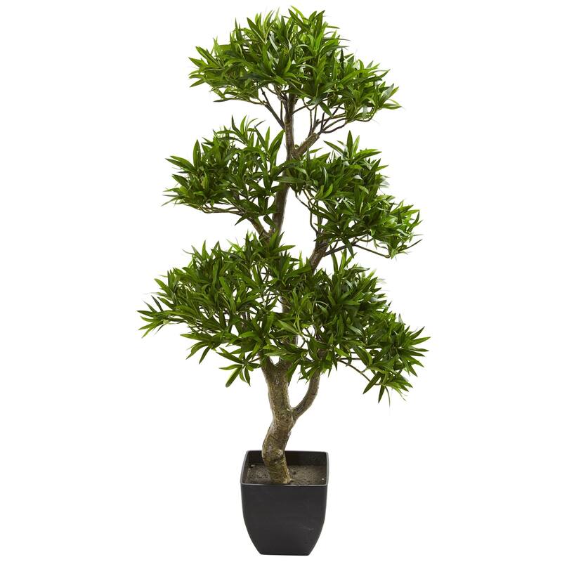 37" Bonsai Styled Podocarpus Artificial Tree