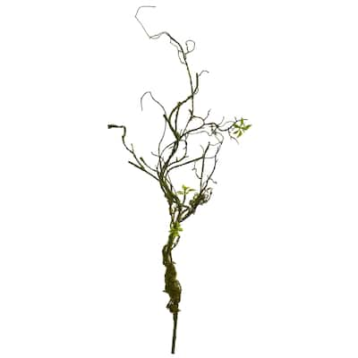 24" Moss Twig Vine Artificial Plant (Set of 6)