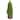 41" Eucalyptus Cone Topiary Artificial Tree in Metal Planter (Indoor/Outdoor)